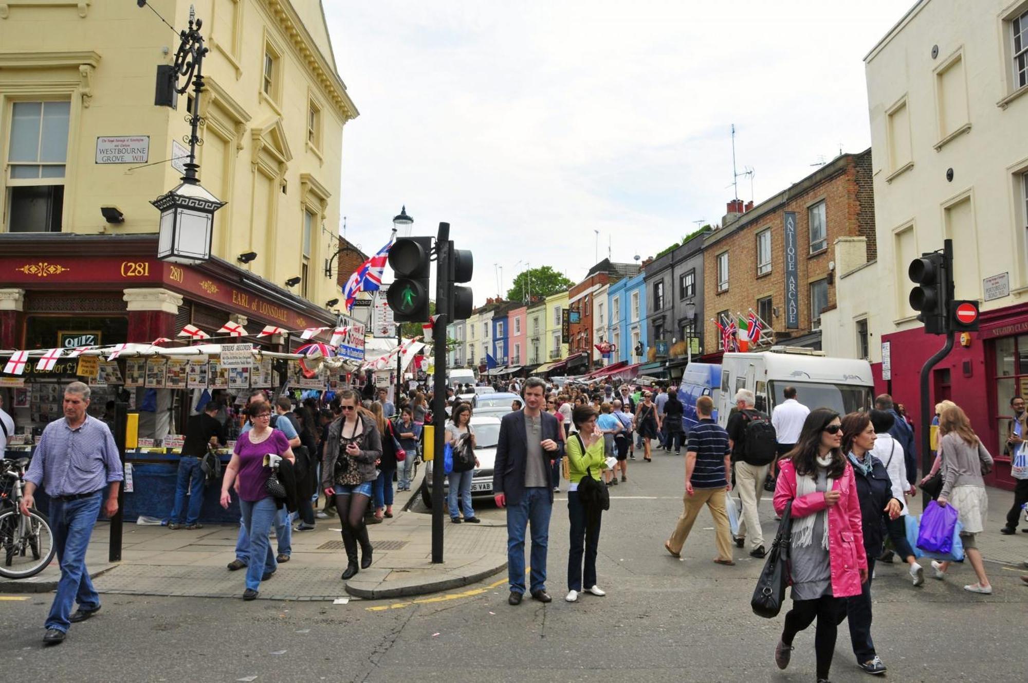 Portobello Road Artistic Studios 'Budget' 런던 외부 사진